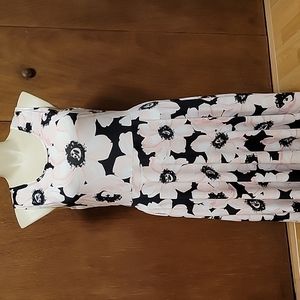 Lularoe Nicki A-Line Floral Dress
